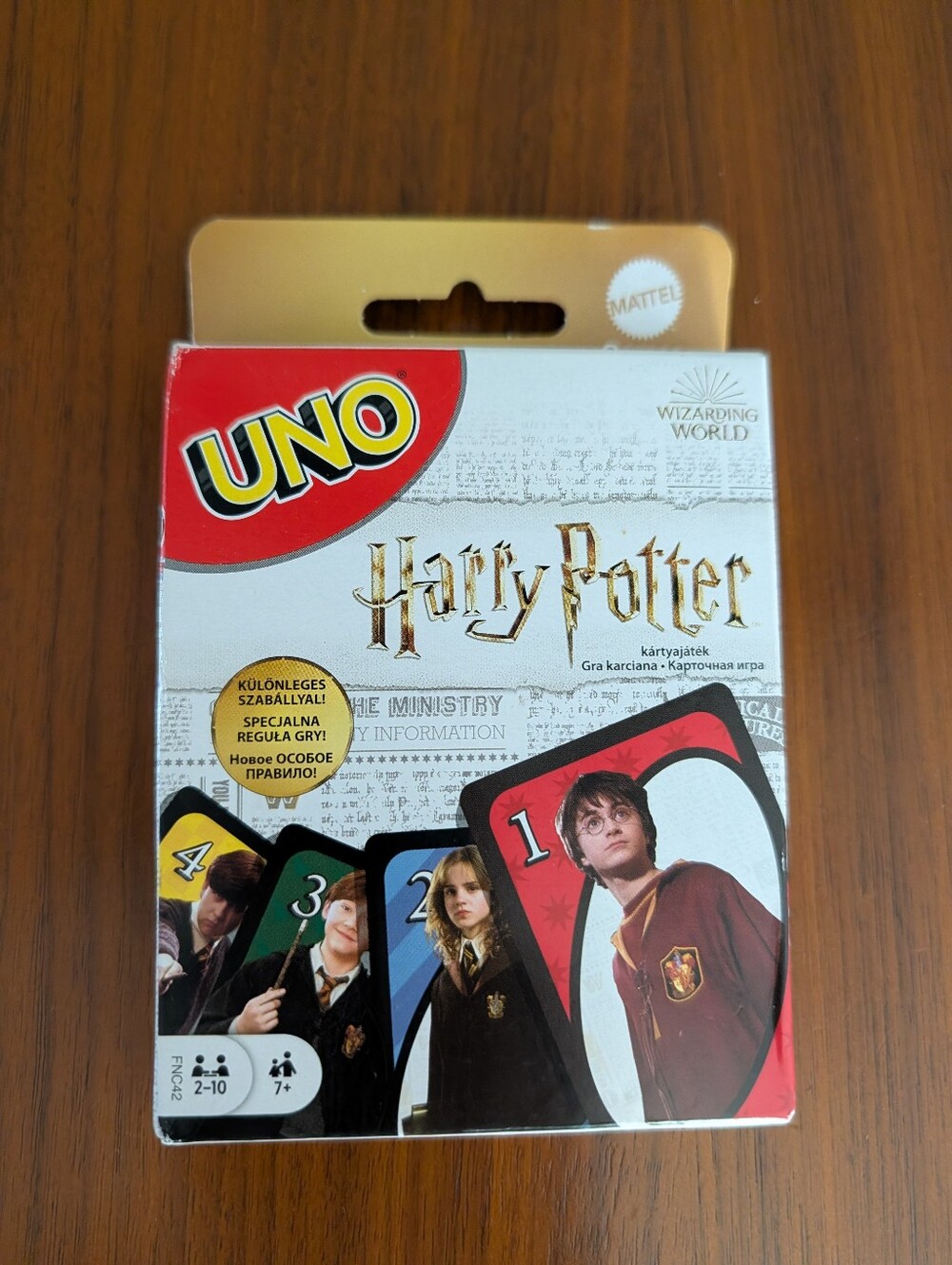 Uno Harry Potter Edition Card Game